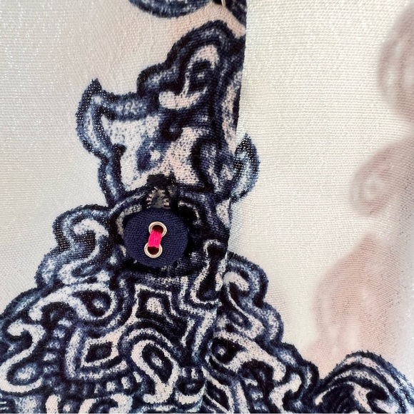 SOFT SURROUNDINGS viscose tunic. Convertible sleeves. Like new condition. - Picture 6 of 13